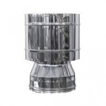 CAPPELLO ANTIVENTO ACCIAIO INOX COIB. D.350/400