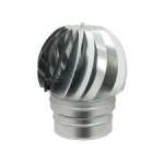 ASPIRATORE EOLICO TONDO ZINCATO MASCHIO D. 100