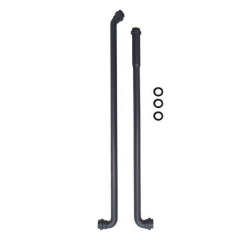 TUBO SCARICO GRIGIO CON O-R USCITA A 45°- 90°