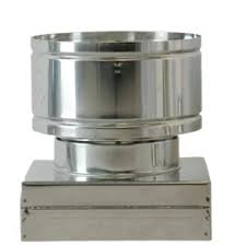 CAPPELLO ANTIVENTO QUADRO INOX 42x42