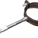 COLLARE TESTA DI MORO X TUBO TONDO MM.80  PZ.2