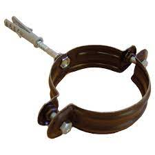 COLLARE TESTA DI MORO X TUBO TONDO MM.100  PZ.2