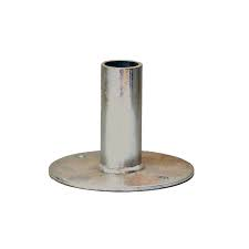 BASETTA ZINCATA FISSA X PONTEGGI  (ROTODIS)