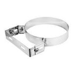 COLLARE REG. A MURO ACCIAIO INOX D.130