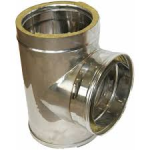 TEE INOX D/P D. 150/200