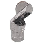 TESTA GIREVOLE TIPO GALLO INOX D. 140