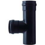 TEE NERO  PER TUBO STUFA 130 (SAVE)