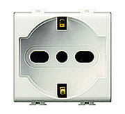"EASY" PRESA SCHUKO ITA/TED TRIVALENTE 10/16A (EC)