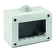 "EASY" CONTENITORE DA PARETE PER 3 APPARECCHI (EC)