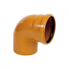 CURVA PVC FOGNATURA SN4 MM.125 87°