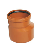 AUMENTO PVC FOGNATURA SN4 200X125 (BICCHIERE SUL DIAMETRO MINORE)