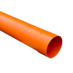 TUBO PVC ROSSO MM. 63 X M.2