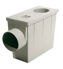 POZZETTO IN PP PER PLUVIALI SIFONATO SCARICO MM. 80/100