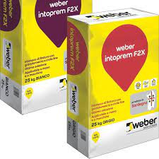 WEBER INTOPREM F2X GRIGIO KG 25 (60PZ. PALLET)