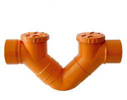 SIFONE FIRENZE ORIZZONTALE 2 TAPPI ARANCIO MM. 200