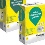 WEBER INTOPREM F2X GRANELLO GRIGIO KG.25