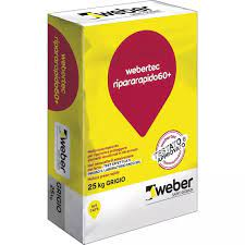 WEBER.TEC  RAPIDO   RIPARARAPIDO60+ KG.25***ARTICOLO IN ELIMINAZIONE***