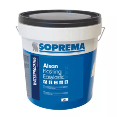 SOPREMA - ALSAN FLASHING EASYLASTIC. KG. 20  GRIGIO RAL 7037