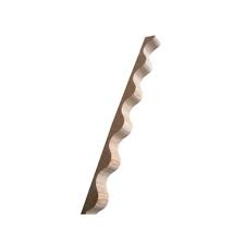 LISTELLO ONDULATO LEGNO PASSO 76/16 ML.2