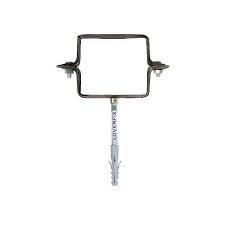 COLLARE TESTA DI MORO X TUBO QUADRO MM.80X80  PZ.2