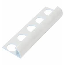PROFILO JOLLY PVC BIANCO SAT.H10    M. 2,50