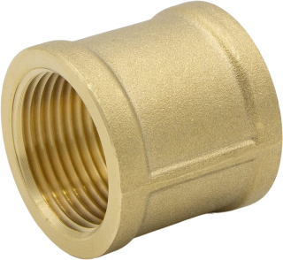Manicotto FF Ottone 1" 1/2
