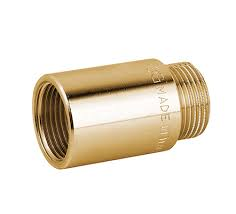 Prolunghe MF Ottone giallo 1/2 x 100
