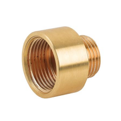 Prolunga Ridotta Ottone giallo 1"1/4 x 1