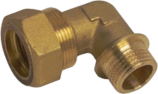 Raccordo Rame O.R. Gomito Maschio 18 x3/4