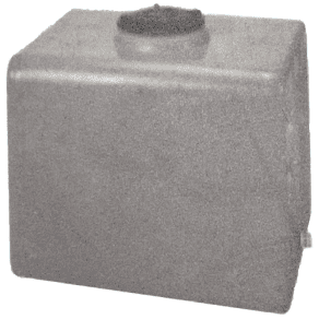 RM500 - SERBATOIO RETTANGOLARE MEDIO GRIGIO 500 LT (SIMPOL)
