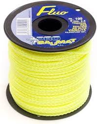 FILO EDILIZIA 100 M GIALLO MM.2,5 (BAUMAT)