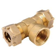 Raccordo Rame O.R. Tee Femmina 12 x 1/2