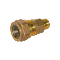 Raccordo Fix maschio per tubi di acciaio 3/8