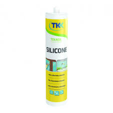 TEKASIL SILICONE ACETICO BIANCO ML.280 (TKK) (20PZ/CARTONE)
