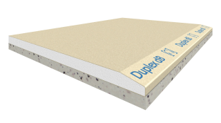 DUPLEX DECIBEL 1 ACCOPPIATO LIGNUM + POLIURETANO LASTRA DA M. 1,20 X 2,00 SPESSORE TOTALE 22MM. (FASSA)