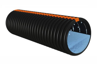 AVAR180 - TUBO CORRUGATO FESSURATO  MM. 90 ROTOLO DA M. 25