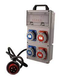 QUADRO DA CANTIERE 2 PRESE 220 v; 2 PRESE 380 v; IP67 (FT)