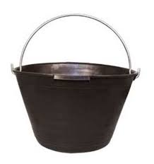 SECCHIO PER EDILIZIA NERO   BASIC  LT14