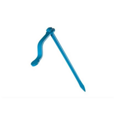 FERMASTADIE TONDO IN ACCIAIO C45 TEMPRATO 25 cm (FT)